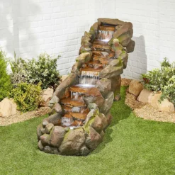 Stylish Fountains Bustling Waters Including LED Lights -Garden Decoration Shop 12814089 4434957312326480