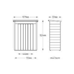 Forest (Installation Included) Wooden Pentagonal Garden Store 15 Forest (Installation Included) Wooden Pentagonal Garden Store -Garden Decoration Shop 12815192 1924833198820263