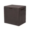 Keter City Outdoor Garden Storage Box 113L - Brown -Garden Decoration Shop 12822290 1324900073724420
