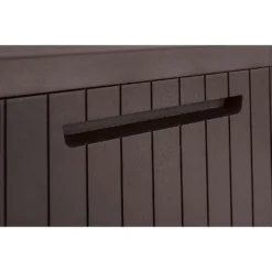 Keter City Outdoor Garden Storage Box 113L - Brown -Garden Decoration Shop 12822290 1714900073814477