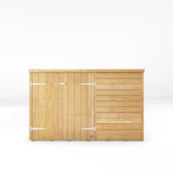 Mercia 6 X 4ft Overlap Pent Bike Shed - Incl. Installation -Garden Decoration Shop 12825547 1454989186671628