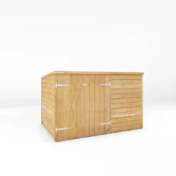 Garden Decoration Shop 17 Mercia 6 X 4ft Overlap Pent Bike Shed - Incl. Installation