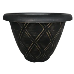 Westminster Lattice Round Pot - 33cm -Garden Decoration Shop 12834659 2724833167497791