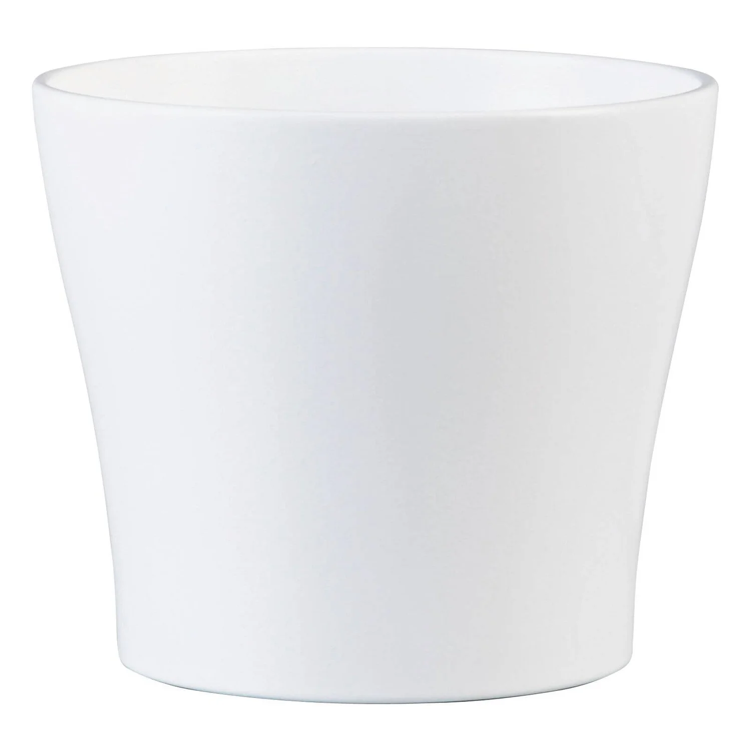 White Plant Pot - 27cm 3 White Plant Pot - 27cm
