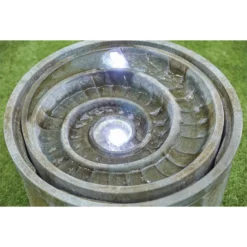 Stylish Fountains Fossil Water Feature Incl LEDS -Garden Decoration Shop 12836974 1244833171486912