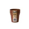 Flower Pots In Orange (Pack Of 5) - 10cm -Garden Decoration Shop 12842994 1104831916263596
