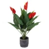 Artificial Anthurium In Ceramic Pot -Garden Decoration Shop 12879283 2014858347935955