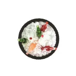 Keter Cool Stool Outdoor Ice Cooler Table 39L - Graphite -Garden Decoration Shop 12884590 1094843404688620