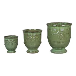 Regent Glazed Urn Planter - 28cm -Garden Decoration Shop 12885372 1324843486574439