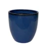Chiswick Egg Imperial Terracotta Pot In Blue - 27cm -Garden Decoration Shop 12885385 1585058899076840