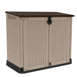 Garden Decoration Shop 9 Keter Store It Out Midi Outdoor Garden Storage Shed 880L - Beige/Brown