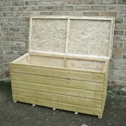 Shire Tongue & Groove Wooden Storage Box - 4x2ft -Garden Decoration Shop 12887189 8334851576604755