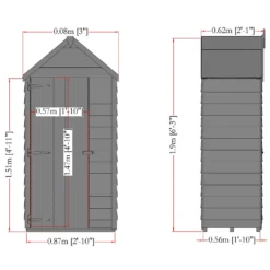 Shire Tool Store Overlap - 3x2ft -Garden Decoration Shop 12887191 6384851580684872