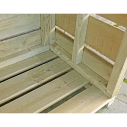 Shire Tall Wall Log Store - 3x1.5ft -Garden Decoration Shop 12887202 2104851593390721