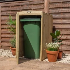 Mercia Single Bin Store (Installed) -Garden Decoration Shop 12888121 1214843295164026