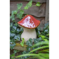 Ceramic Mushroom Garden Ornament - Medium -Garden Decoration Shop 12890925 2484843660810764
