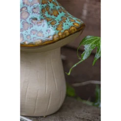 Ceramic Mushroom Garden Ornament - Medium -Garden Decoration Shop 12890925 6024843660824066