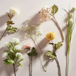 Billy Button 3 Stem - White -Garden Decoration Shop 12913577 9134857400410402