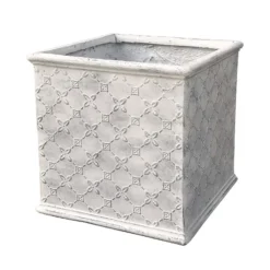 Mayfair Antique White Cube - 30cm