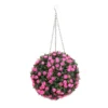 Artificial Topiary Ball - Pink Rose -Garden Decoration Shop 12940692 1954977058630965