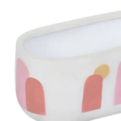 Modern Ceramic Long Oval Planter -Garden Decoration Shop 13050708 1874935273576612