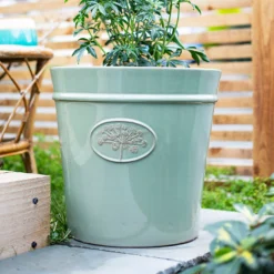 Country Living Heritage Sage Cone Pot - 41cm -Garden Decoration Shop 13188757 2144933183316559