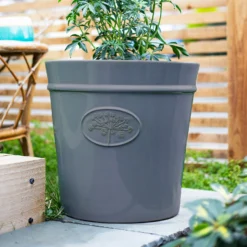 Country Living Heritage Denim Cone Pot - 33cm -Garden Decoration Shop 13188771 3814933183244274