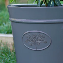 Country Living Heritage Denim Cone Pot - 33cm -Garden Decoration Shop 13188771 9004933183139970