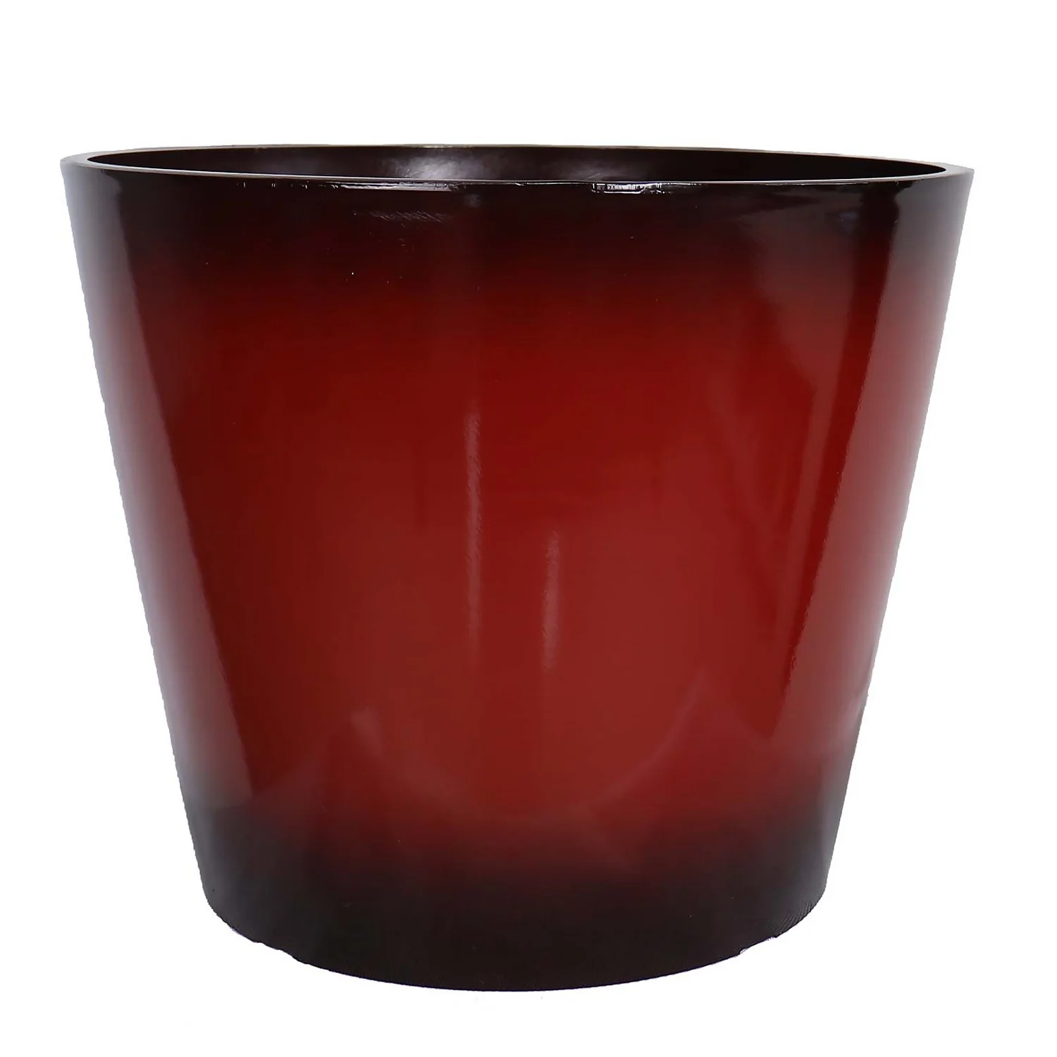 Glazed Finish Red Planter - 40cm 3 Glazed Finish Red Planter - 40cm