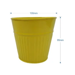 Ribbed Planter (3 Colour Mix) - 10cm 17 Ribbed Planter (3 Colour Mix) - 10cm -Garden Decoration Shop 13193952 1784933495956372