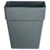 Soho Outdoor Garden Planter Charcoal 44cm -Garden Decoration Shop 13224211 1314948000796412