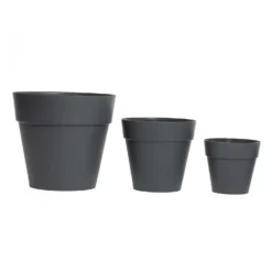 Soho Contemporary Grey Planter - 14cm -Garden Decoration Shop 13297714 3874932211157832