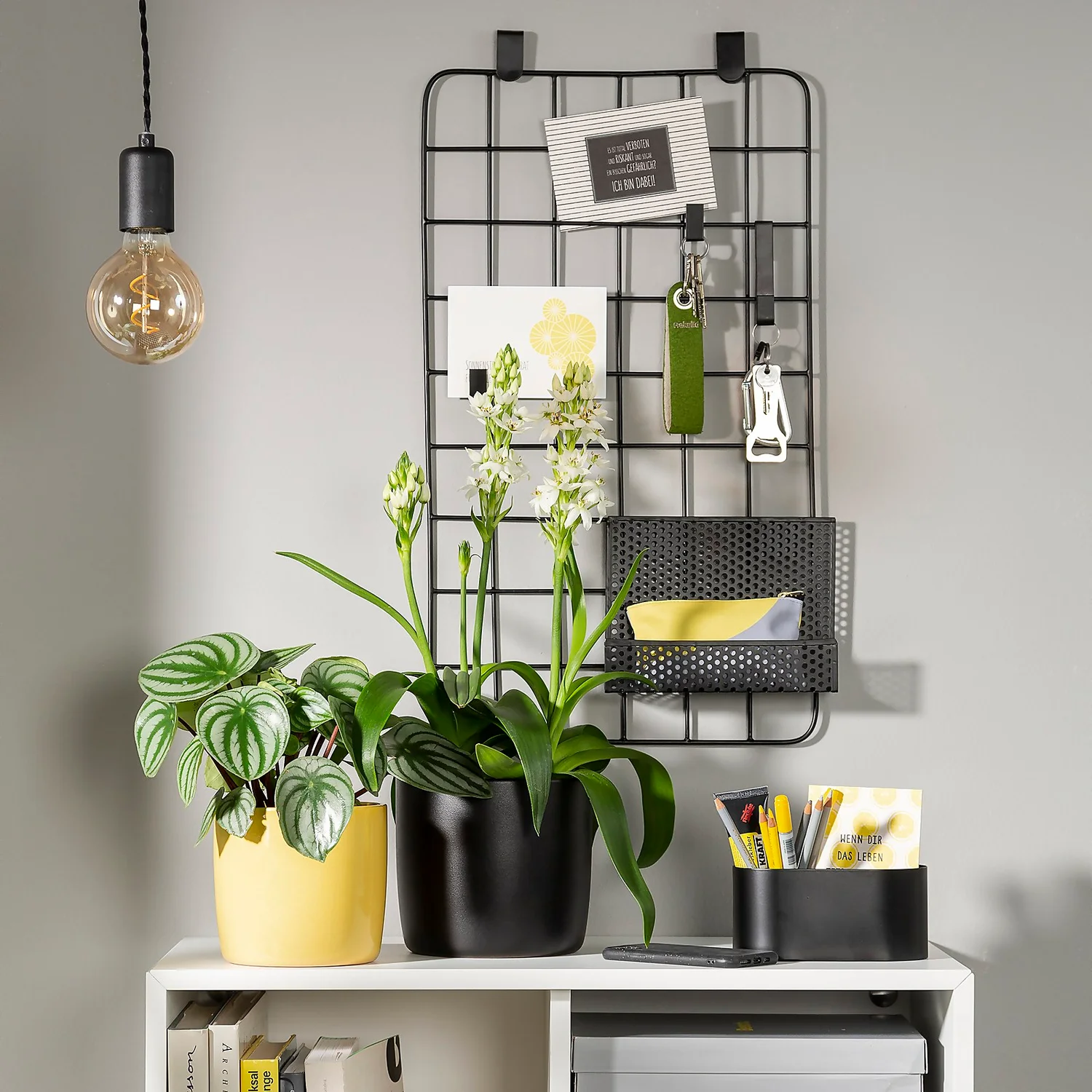 Yellow Solare Plant Pot - 24cm 4 Yellow Solare Plant Pot - 24cm - Image 2