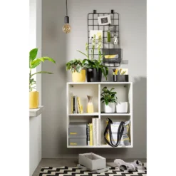 Perla White Plant Pot - 13cm -Garden Decoration Shop 13432916 2054914557545512