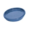 Glazed Chiswick Blue Pot Saucer - 22cm -Garden Decoration Shop 13441324 5314933184461959