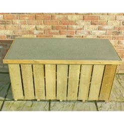 Shire Sawn Timber Garden Storage Log Box 4x2 -Garden Decoration Shop 13505350 3894931992966533