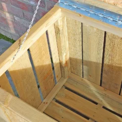 Shire Sawn Timber Garden Storage Log Box 4x2 -Garden Decoration Shop 13505350 9274931993013321