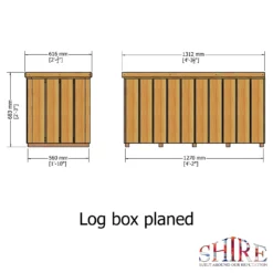 Shire Planed Timber Garden Storage Box 4x2 -Garden Decoration Shop 13505352 2094932698544684