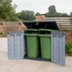 Keter Store It Out Ace Outdoor Garden Storage Shed 1200L - Grey / Graphite -Garden Decoration Shop 13531577 7064925770968030