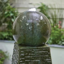 Stylish Fountain Obelisk Falls Water Feature With LEDs -Garden Decoration Shop 13846044 1064962027900555