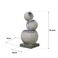 Stylish Fountain Illusion Falls Water Feature With LEDs -Garden Decoration Shop 13846045 1394978881020436