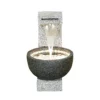 Stylish Fountain Solitary Pour Water Feature With LEDs 1 Stylish Fountain Solitary Pour Water Feature With LEDs -Garden Decoration Shop 13846046 1444962028332225