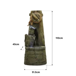 Stylish Fountain Enchanted Well Water Feature With LEDs -Garden Decoration Shop 13846056 7074962027676998