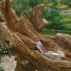 Stylish Fountain Knotted Willow Falls Water Feature With LEDs 10 Stylish Fountain Knotted Willow Falls Water Feature With LEDs -Garden Decoration Shop 13846064 1284962028036575