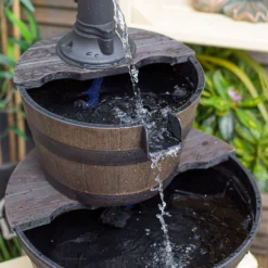 Stylish Fountain Whiskey Barrels Garden Water Feature 17 Stylish Fountain Whiskey Barrels Garden Water Feature -Garden Decoration Shop 13944159 2555005845016341