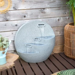 Stylish Fountain Kyoto Falls Garden Water Feature With LEDs 14 Stylish Fountain Kyoto Falls Garden Water Feature With LEDs -Garden Decoration Shop 13947170 2105005844858475