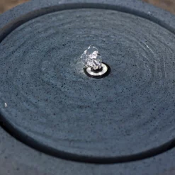 Stylish Fountain Nara Ripple Garden Water Feature With LEDs -Garden Decoration Shop 13947171 1175005844972994