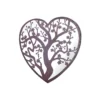 MirrorOutlet Metal Heart Shaped Tree Decorative Garden Mirror - 70x70cm -Garden Decoration Shop 13950544 3214987138939374