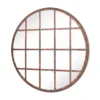 MirrorOutlet Metal Round Decorative Window Garden Mirror - 80cm -Garden Decoration Shop 13950547 1834987138796508