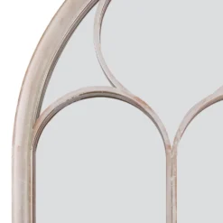 MirrorOutlet Somerley Chapel Arch Metal Garden Mirror - 112x61cm -Garden Decoration Shop 13950555 1784987139277732